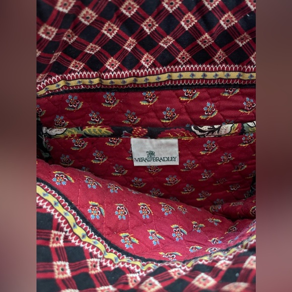 Vera Bradley tote in Retired Anastasia Pattern (no button cover) - Picture 3 of 4